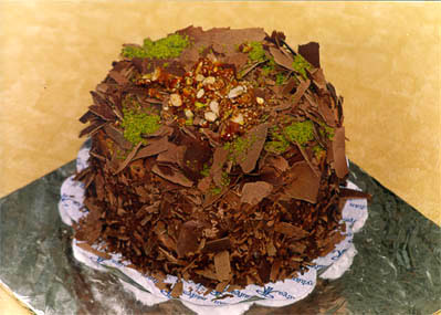 Bizim pastacıdan kek taze mis gibi çikolatalı 4 ile 6 kişilik mis gibi  yaşpasta çikolatalı pasta siparişi