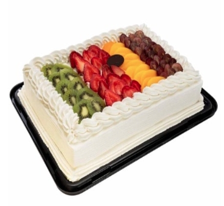 100 Kişilik Karışık Meyveli Pasta