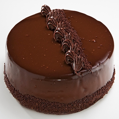 2-3 Kişilik Yoğun Çikolatalı Vitrin Pastası