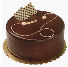 Yumuşacık Pandispanyalı Çikolatalı Yaş Pasta Küçük Boy